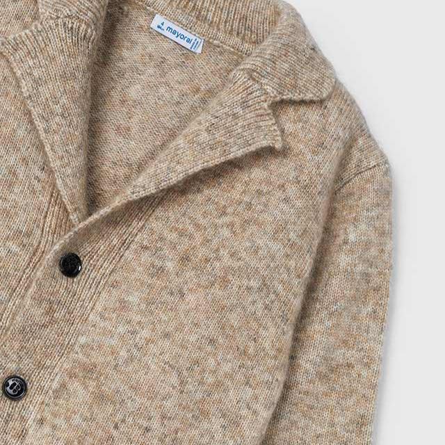 Lapel Collar Cardigan