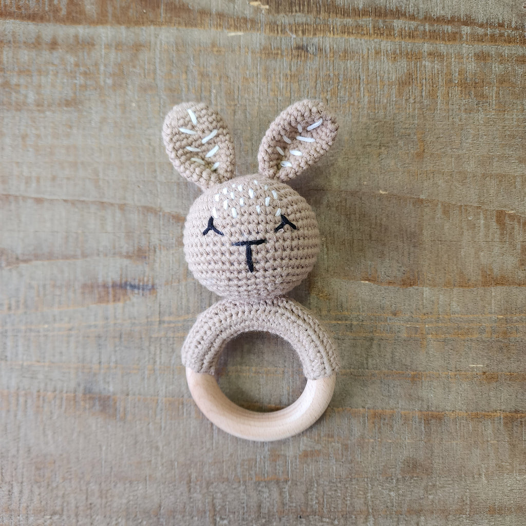 Crocheted Animal Rattle