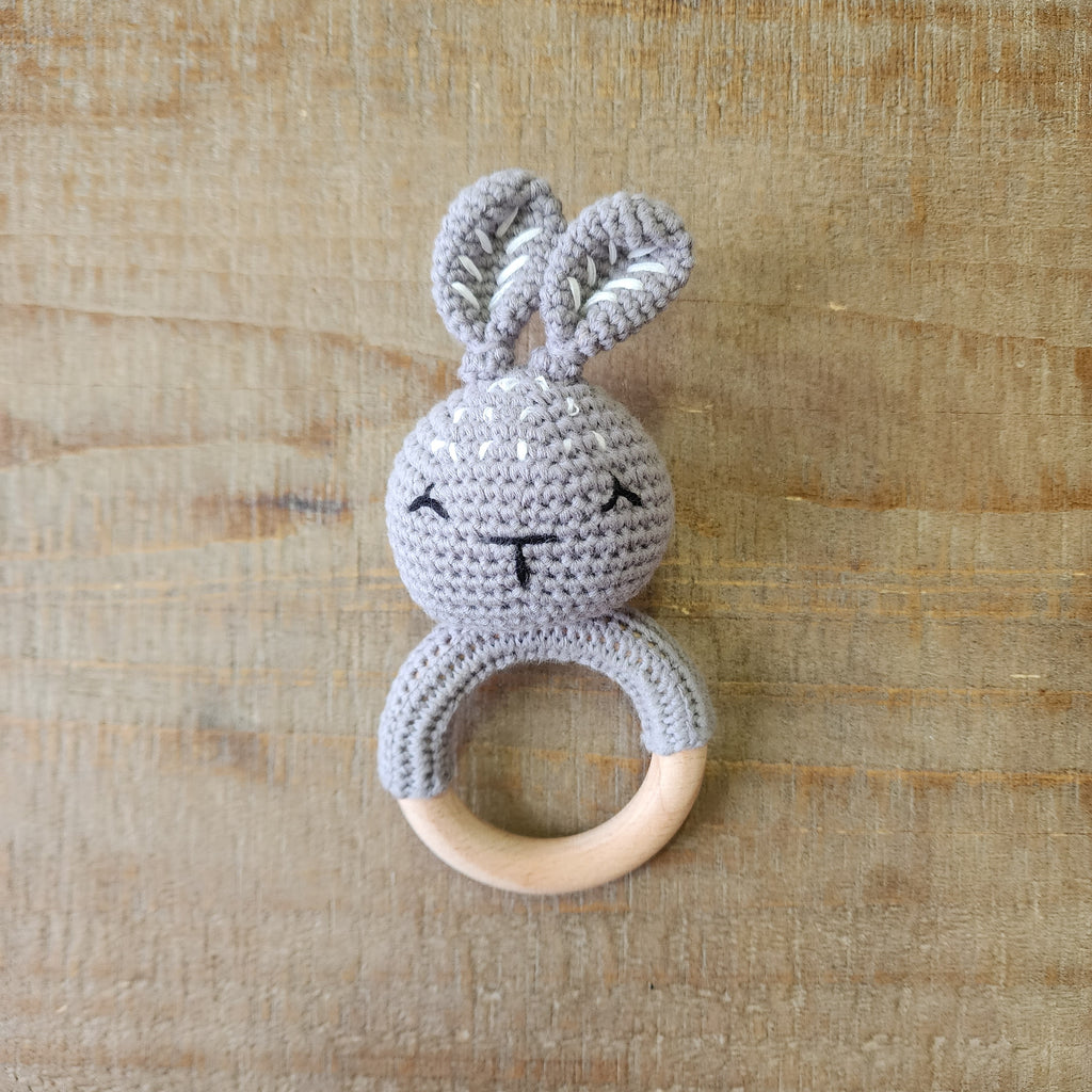 Crocheted Animal Rattle