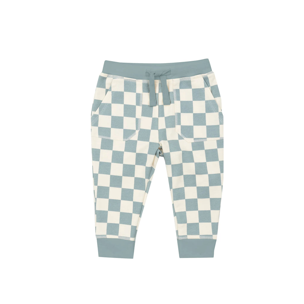 Checkerboard Hoodie and Jogger Set