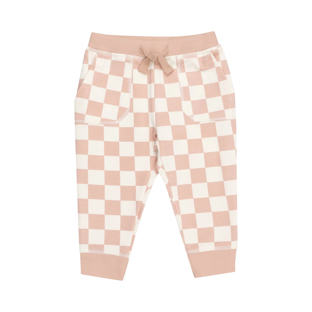 Checkerboard Hoodie and Jogger Set