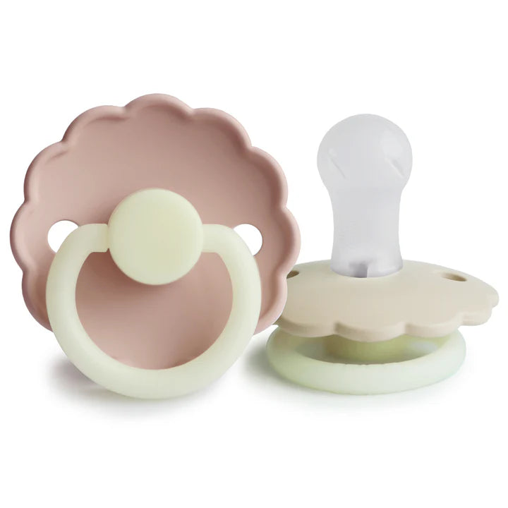 2-Pack Silicone Night Pacifiers