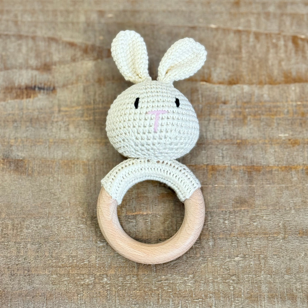 Crocheted Animal Rattle