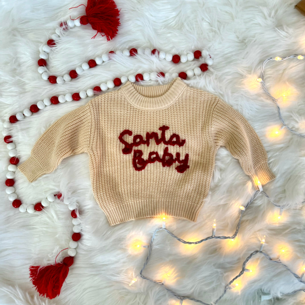 Santa Baby Sweater