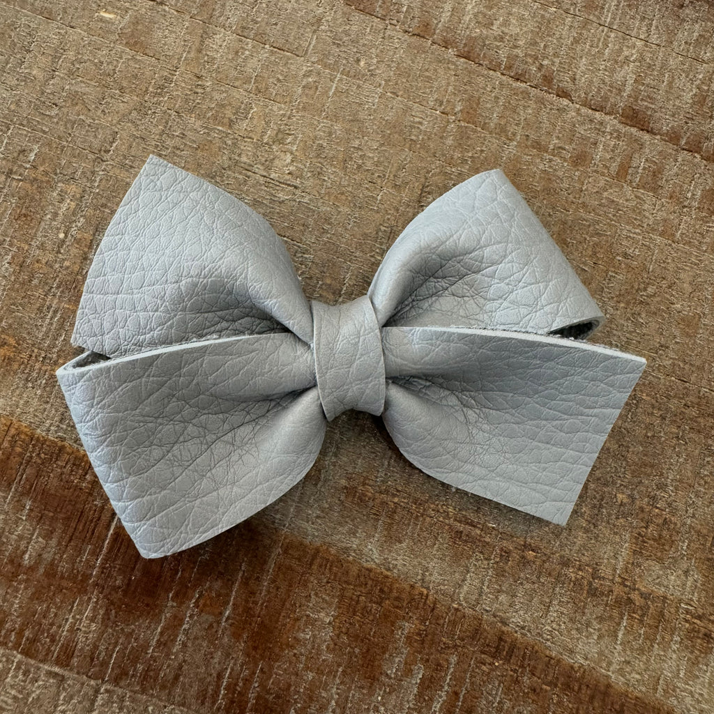 Pleather Bows