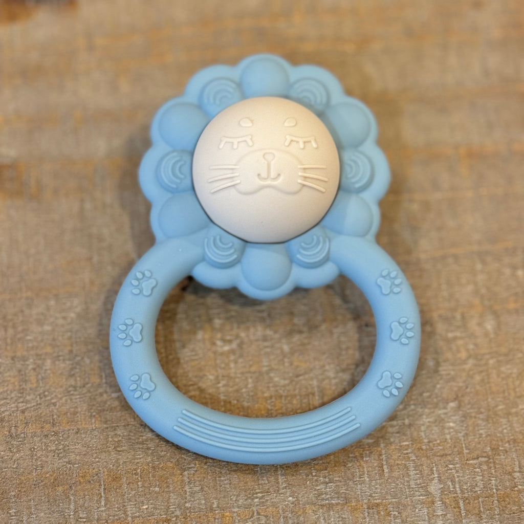 Silicone Lion Rattle