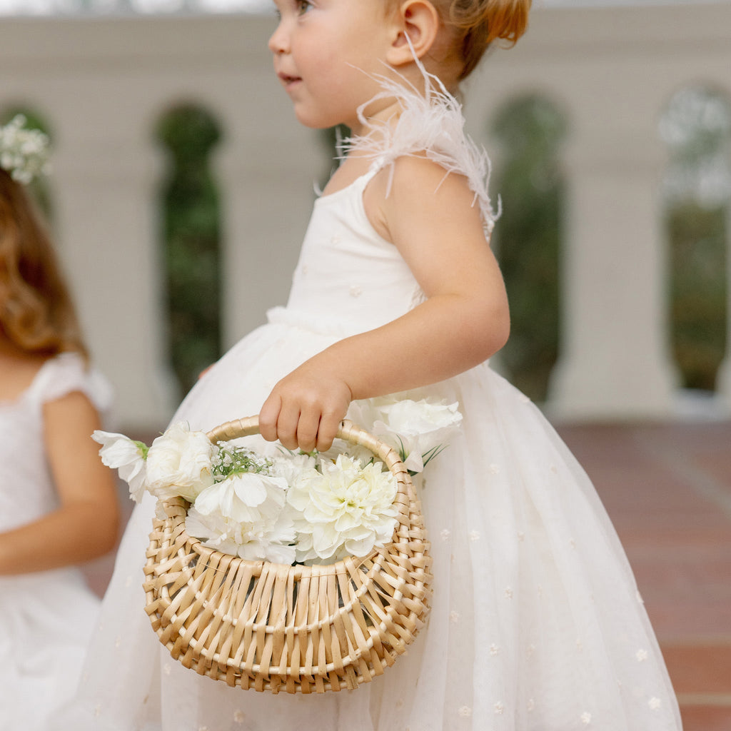 Ivory Poppy Tutu