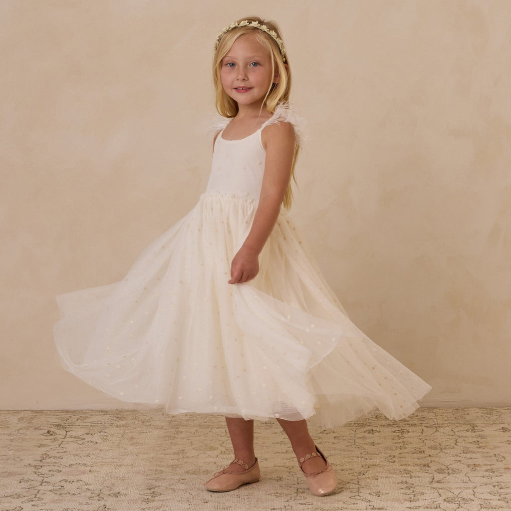 Ivory Poppy Dress