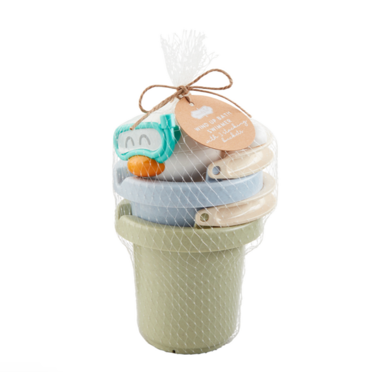 Stacking Bath Bucket Set