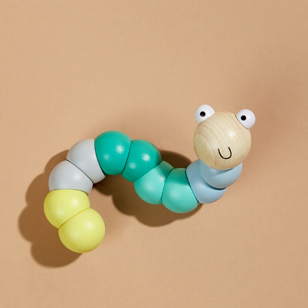 Wiggly Wooden Worm