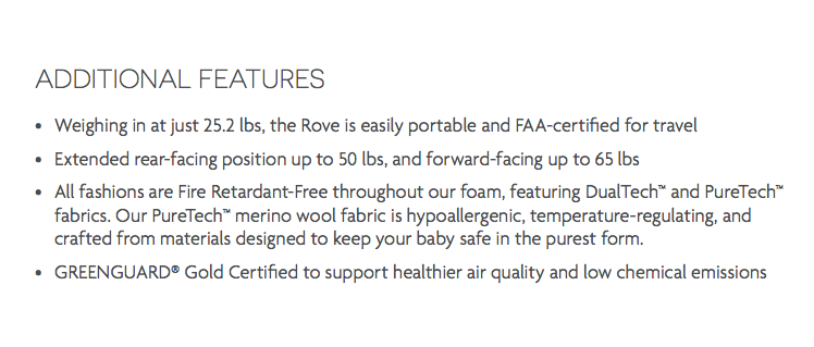 *NEW* Rove Convertible Car Seat