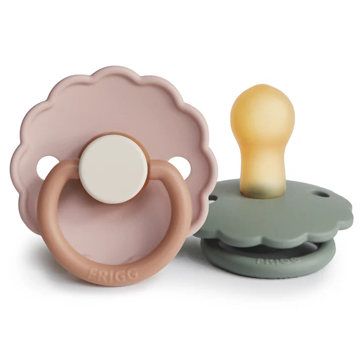 2-Pack Daisy Natural Pacifiers